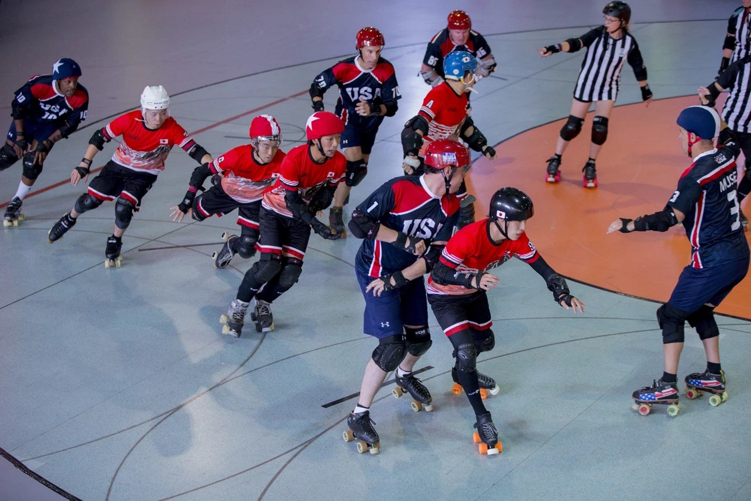 Espanya i Estats Units destaquen en l'estrena de Roller Derby als World Roller Games