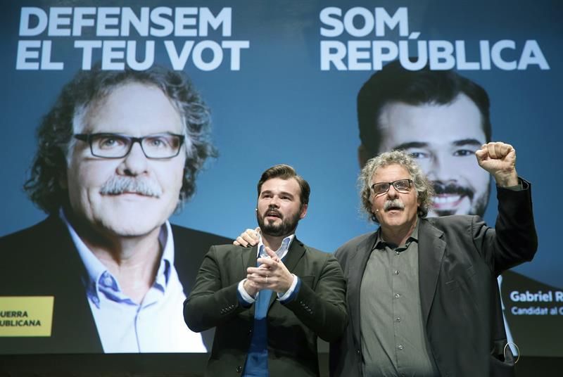 ERC mantiene las líneas rojas para investir a Sánchez