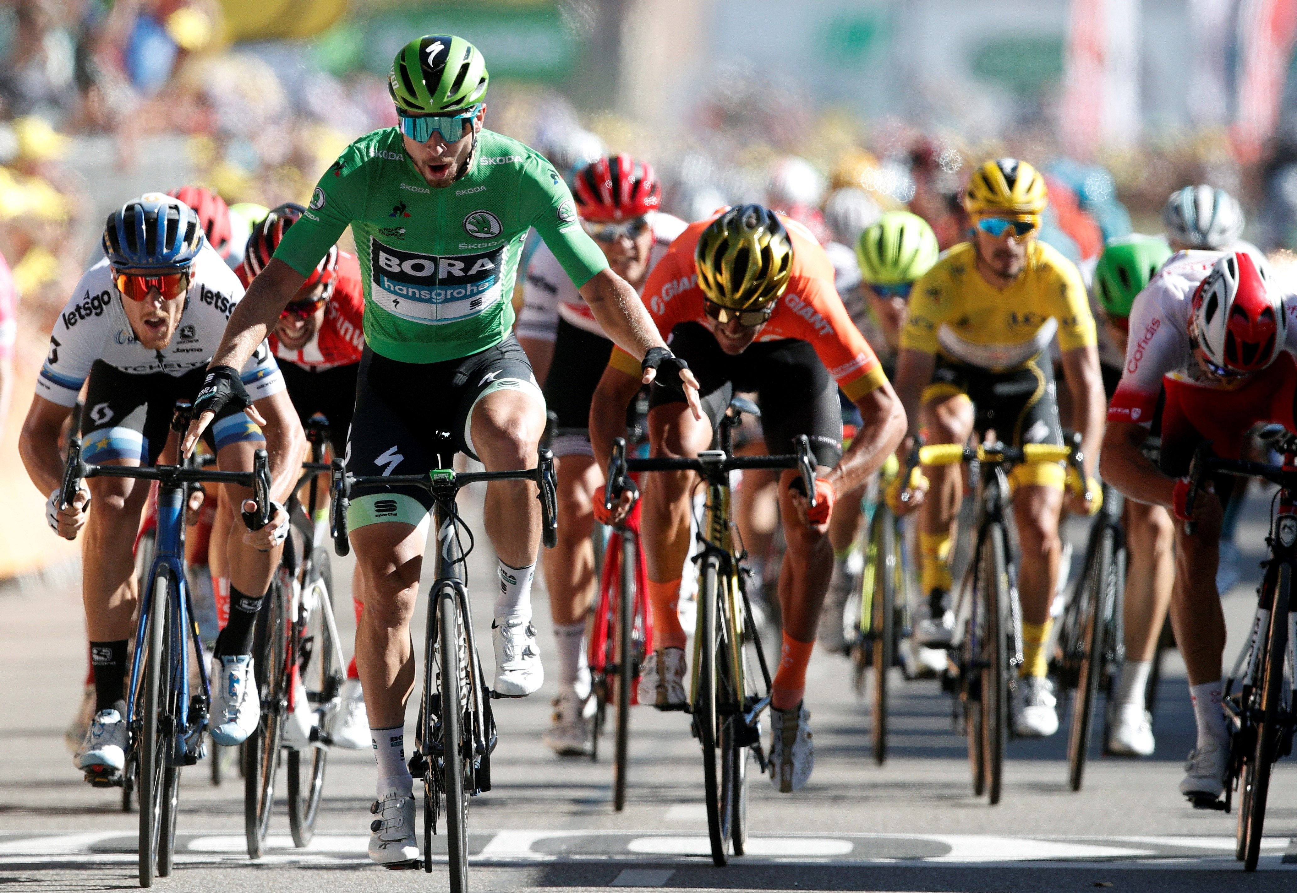 Sagan no olvida cómo ganar en el Tour de Francia y ya suma doce victorias