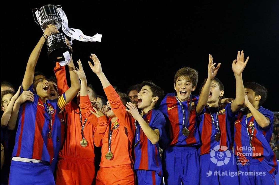 El Barça reina en el torneo de infantiles más famoso