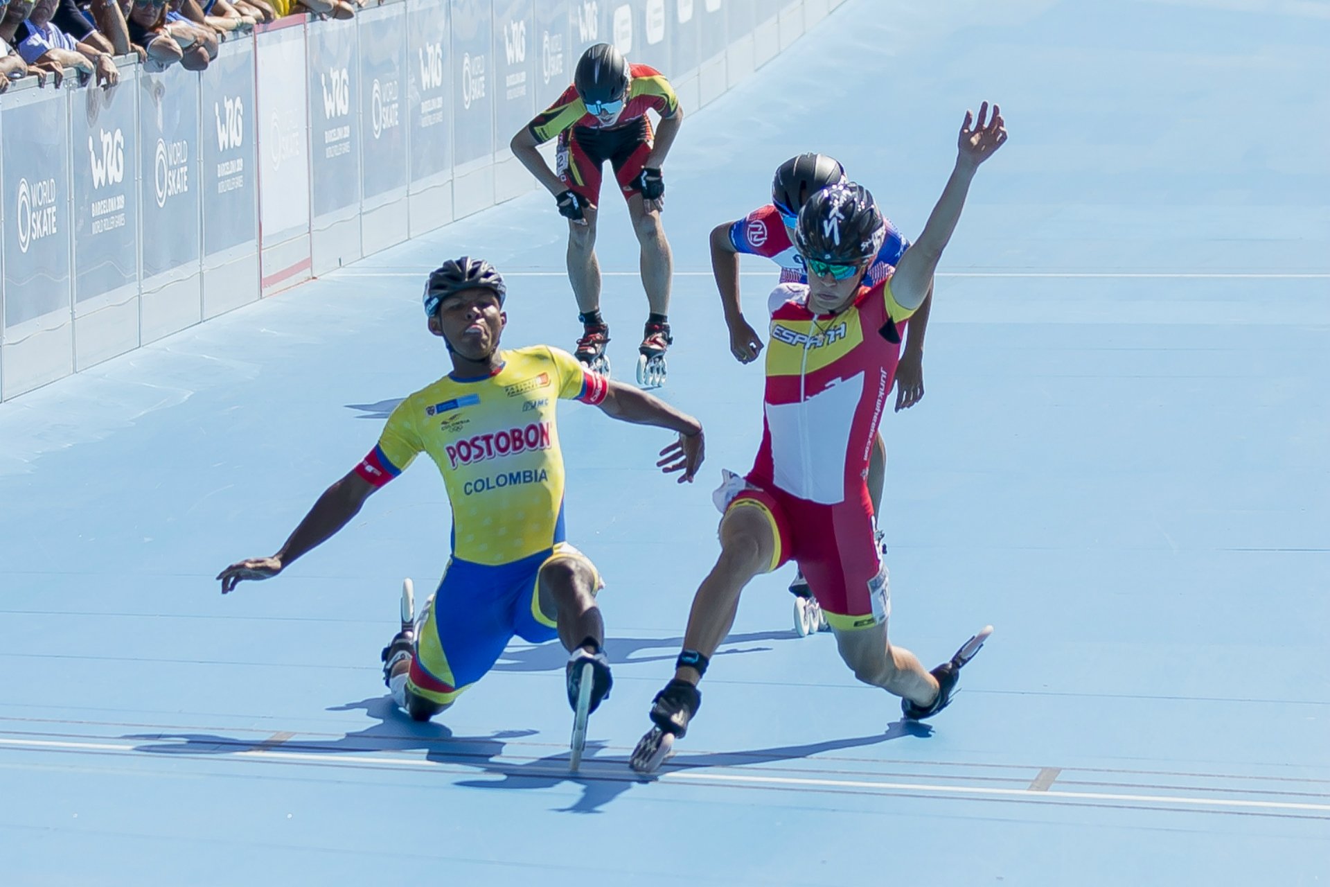 El català Nil Llop, campió del Món júnior en 500 metres esprint i ja suma dues medalles