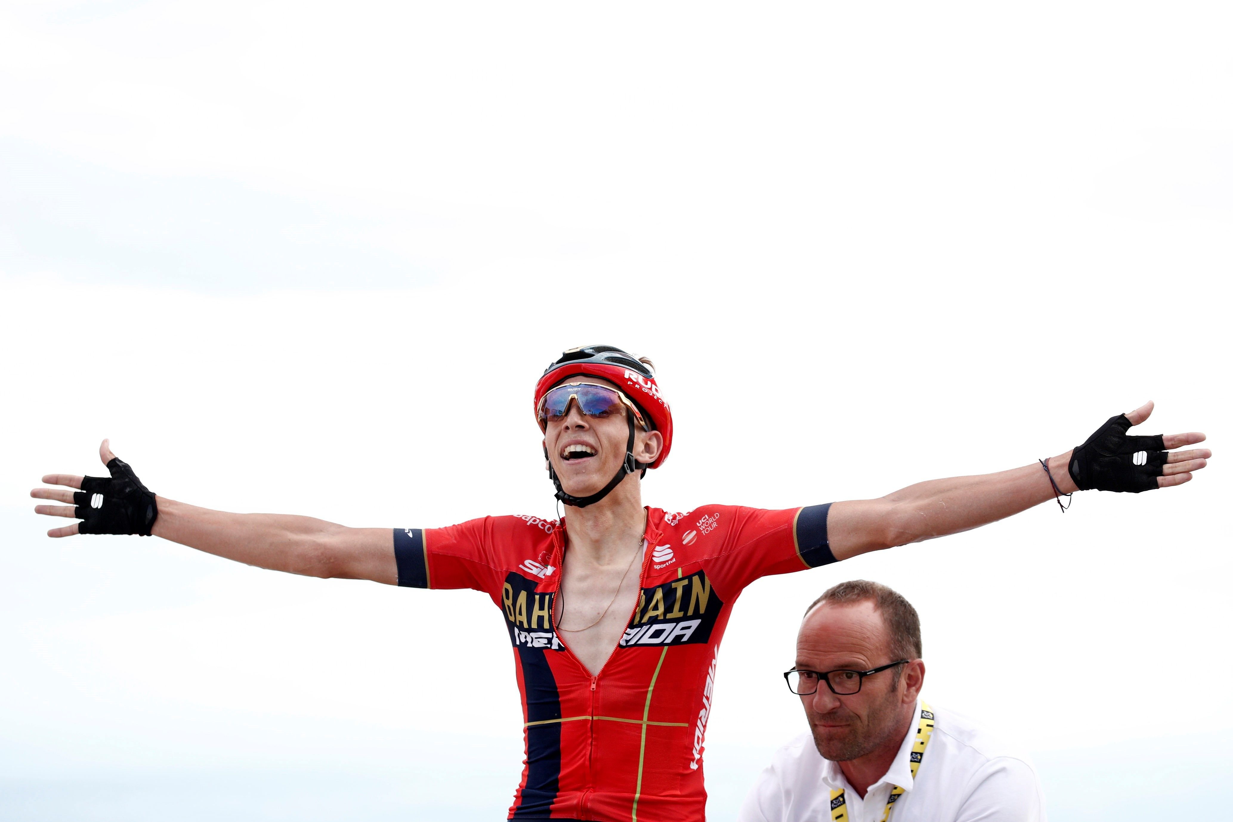 Teuns gana la primera etapa de montaña y Ciccone, nuevo líder del Tour