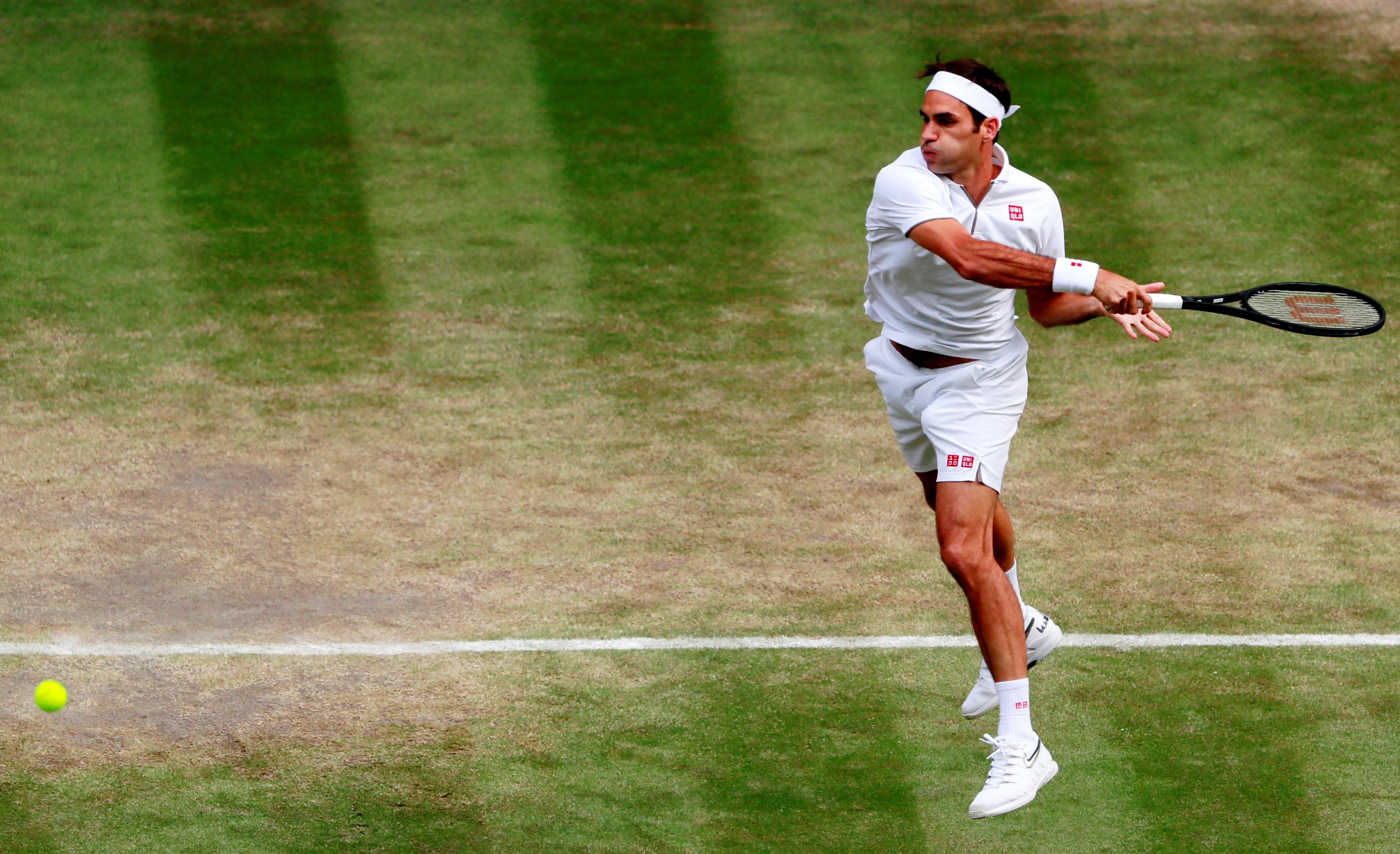 Roger Federer Wimbledon semifinals EFE
