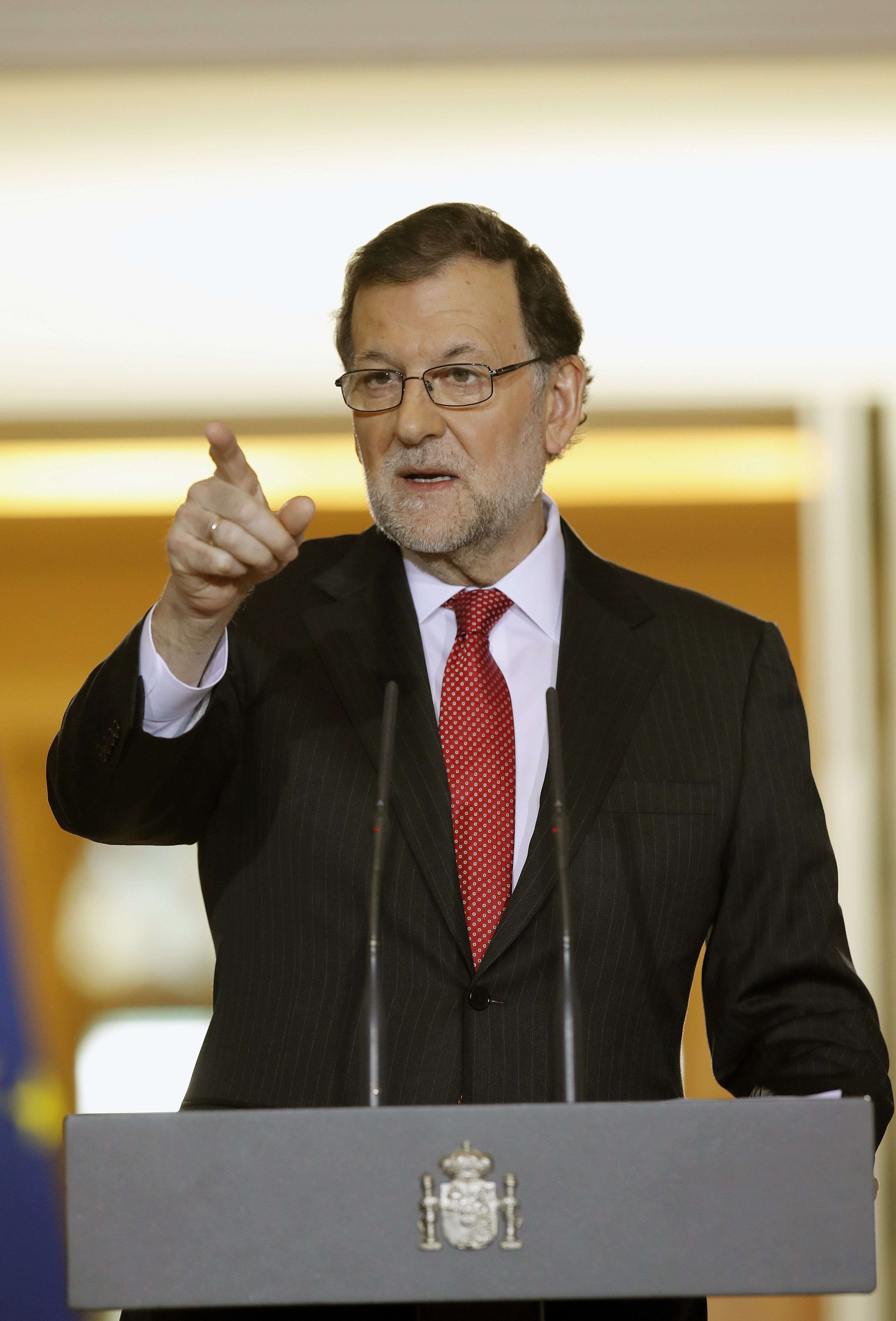 Rajoy: "No es pot fer el referèndum"