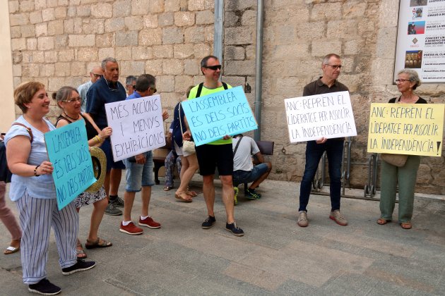 Protestes ANC Girona - ACN