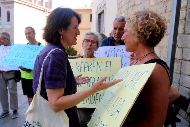 Protestes ANC Girona - ACN