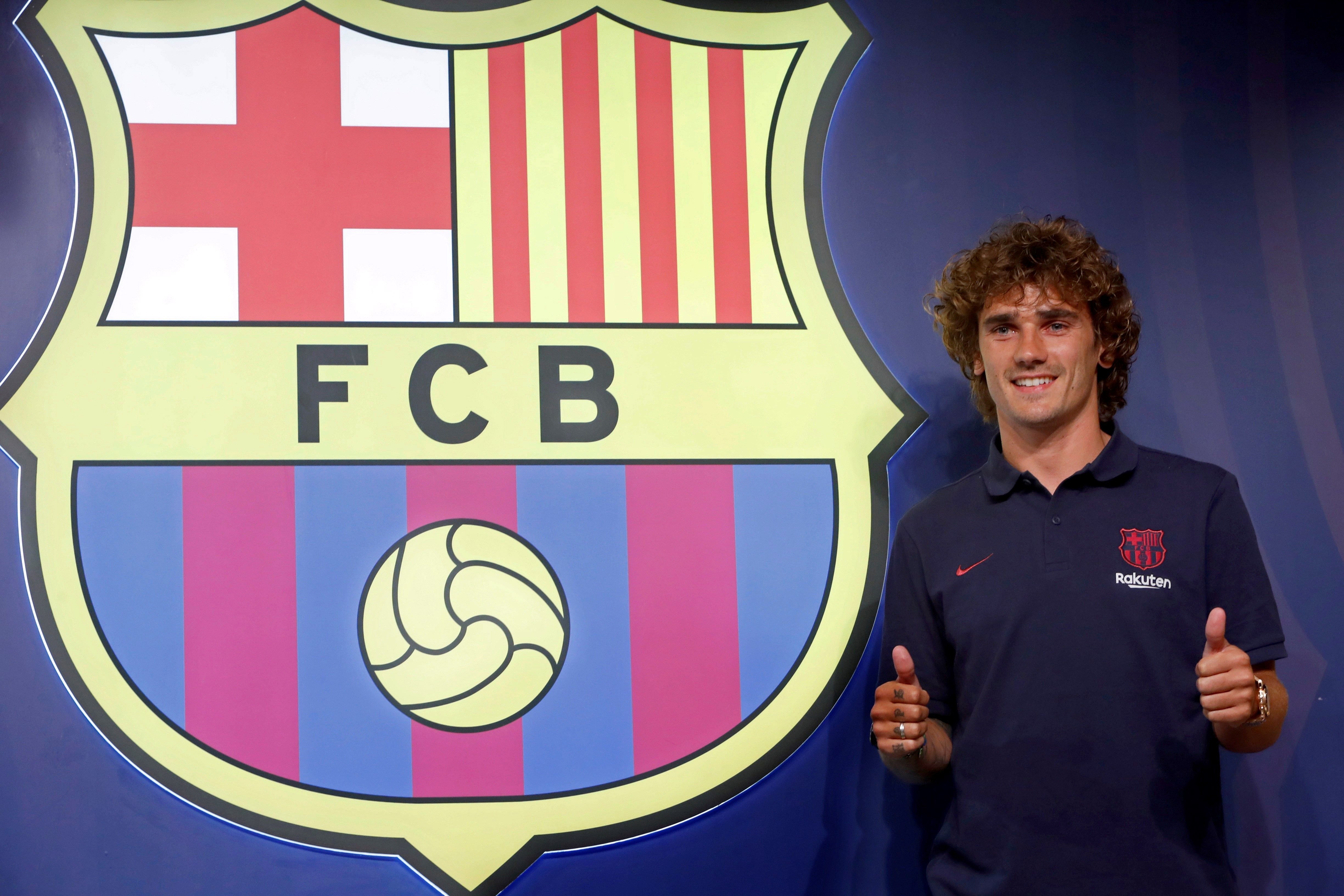 Griezmann sonríe de blaugrana y demuestra calidad