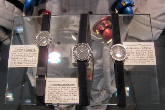 Rellotges Speedmaster que han viatjat a l'espai   Wikimedia Commons / Sandstein