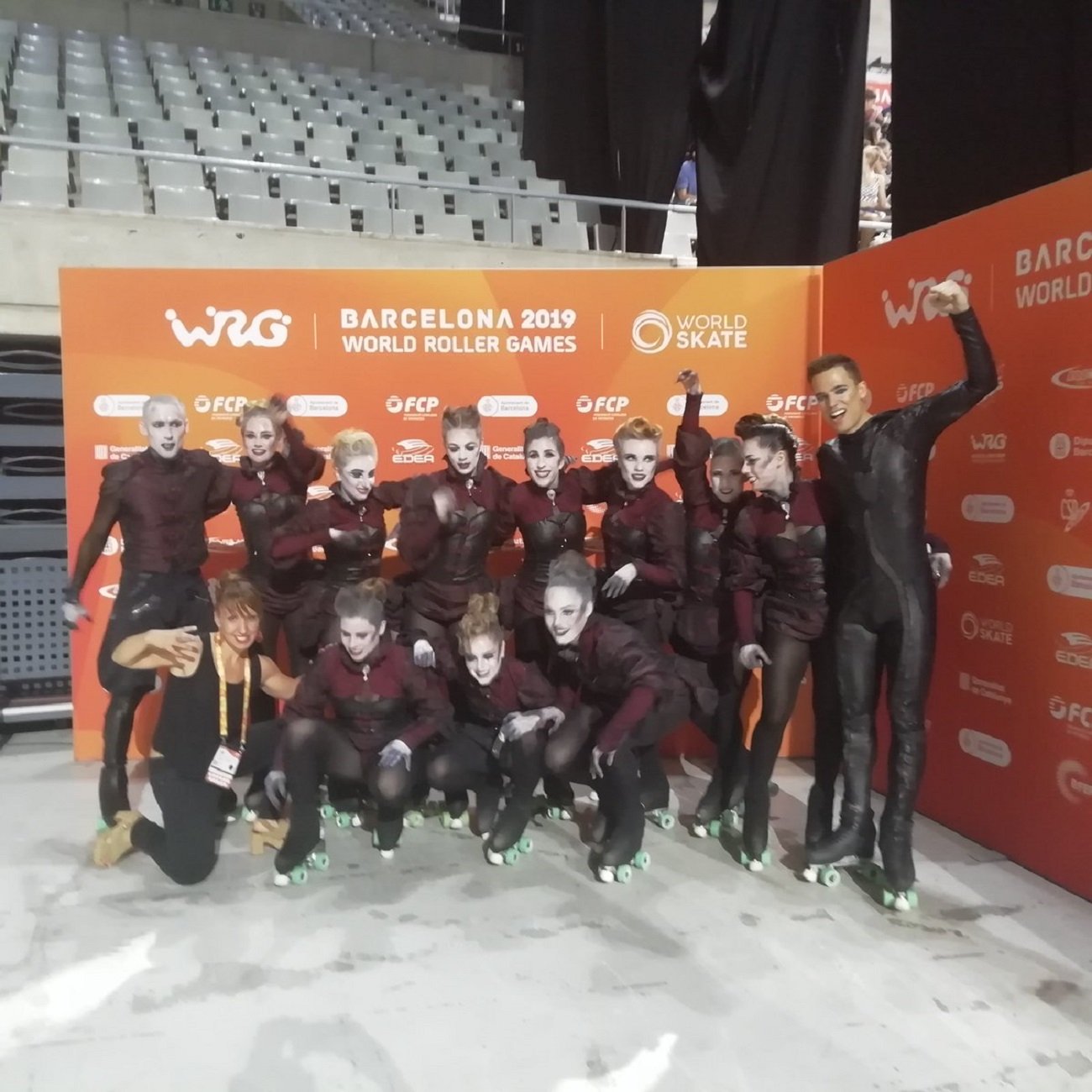 Or del Club Patí Aldea en grups de xou petits