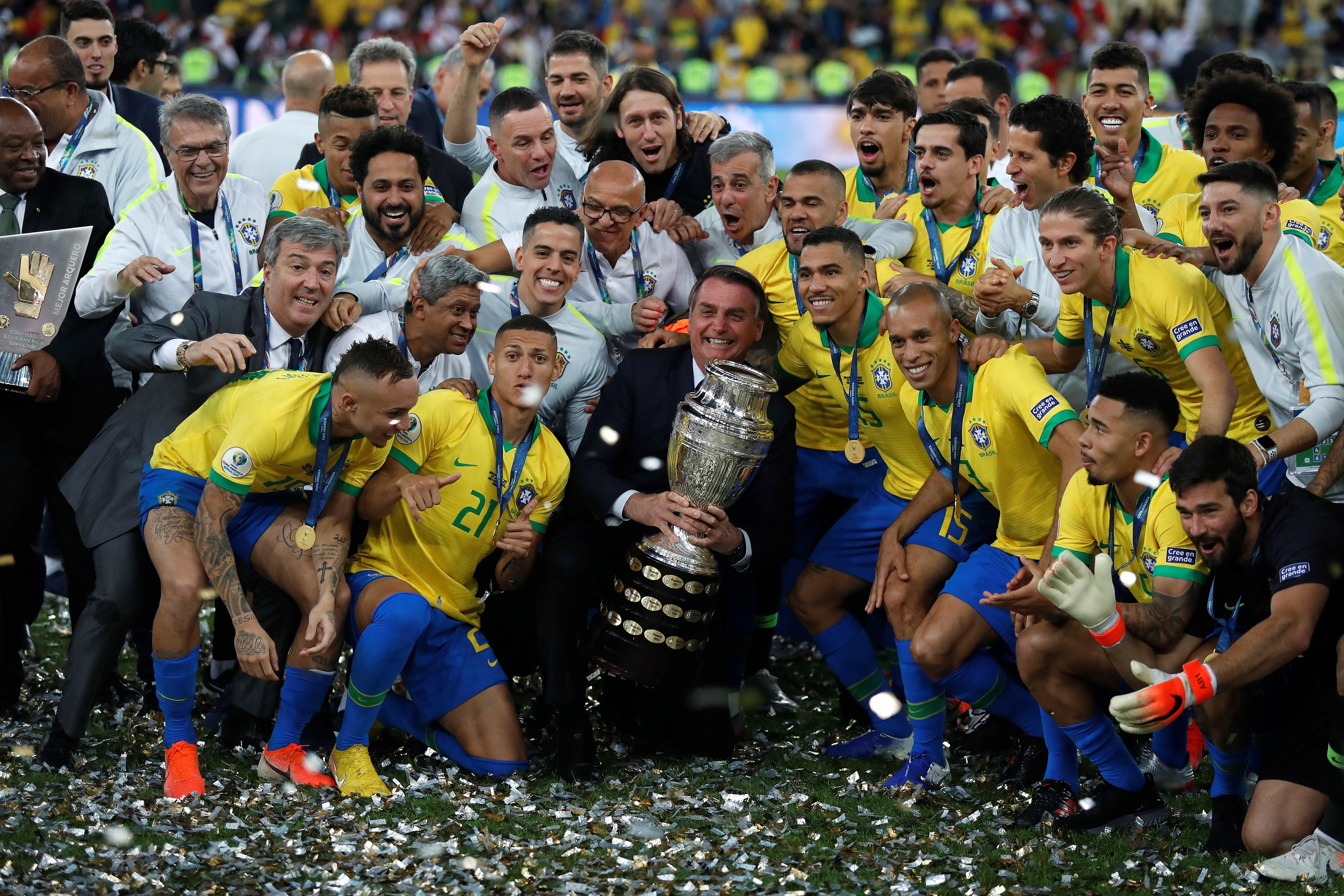 Bolsonaro desprecia las palabras de Messi en la Copa América