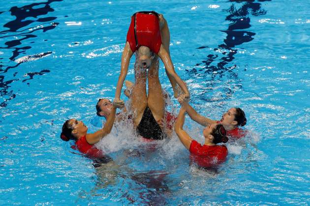 Natación artística highlight Espanya EFE