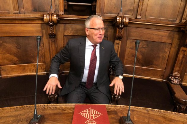 Josep Bou ple ajuntament Barcelona   Marina Fernández