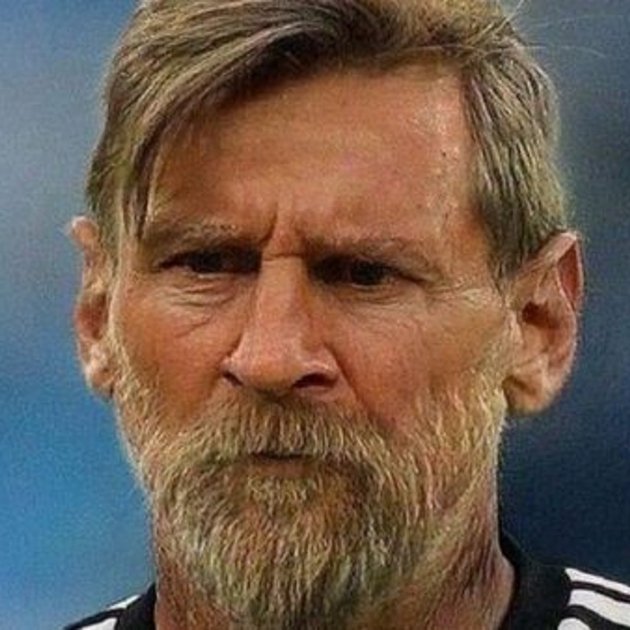 Messi vell faceapp @cadena365