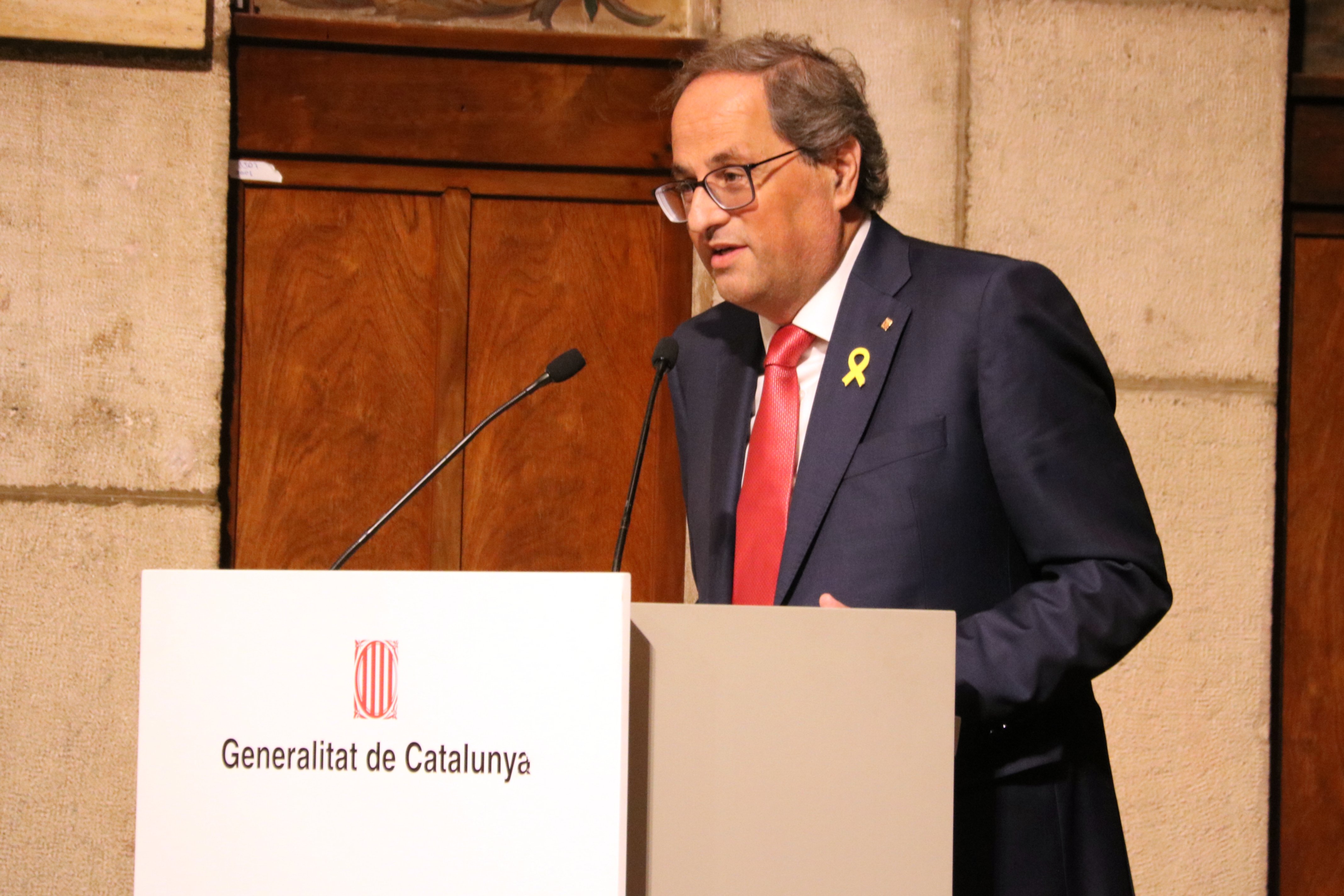 Torra exigeix "depurar responsabilitats" en el cas de l'imam de Ripoll