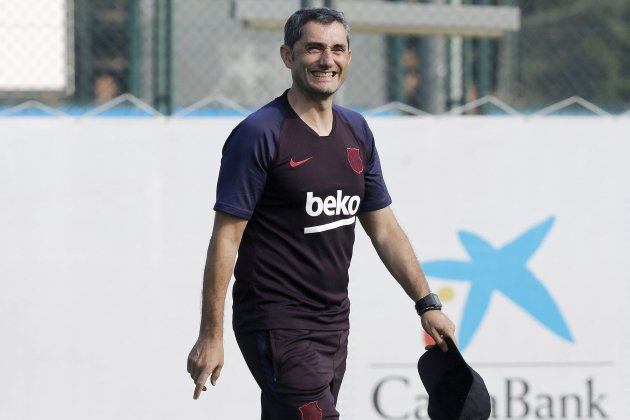 Ernesto Valverde Barça pretemporada entrenament EFE Ernesto Valverde Barça pretemporada entrenament EFE