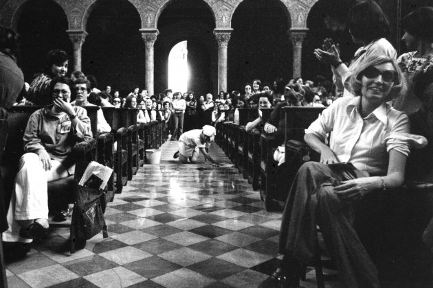 Pilar Aymerich Jornades Catalanes de la Dona, 1976 fotografia © Pilar Aymerich Exposició Feminismes. CCCB