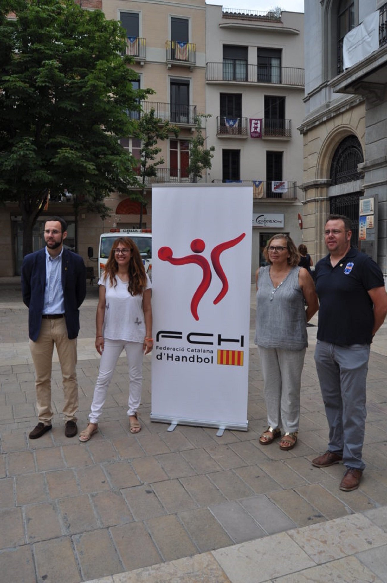 Es presenten a Igualada les finals de la Supercopa de Catalunya d'handbol que es jugaran a l'agost