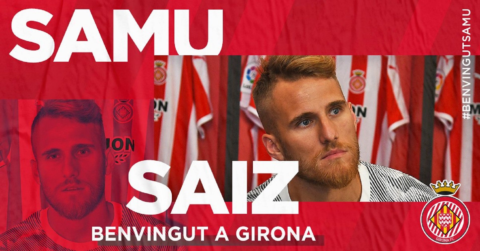 El Girona fitxa Samu Saiz, la setena incorporació