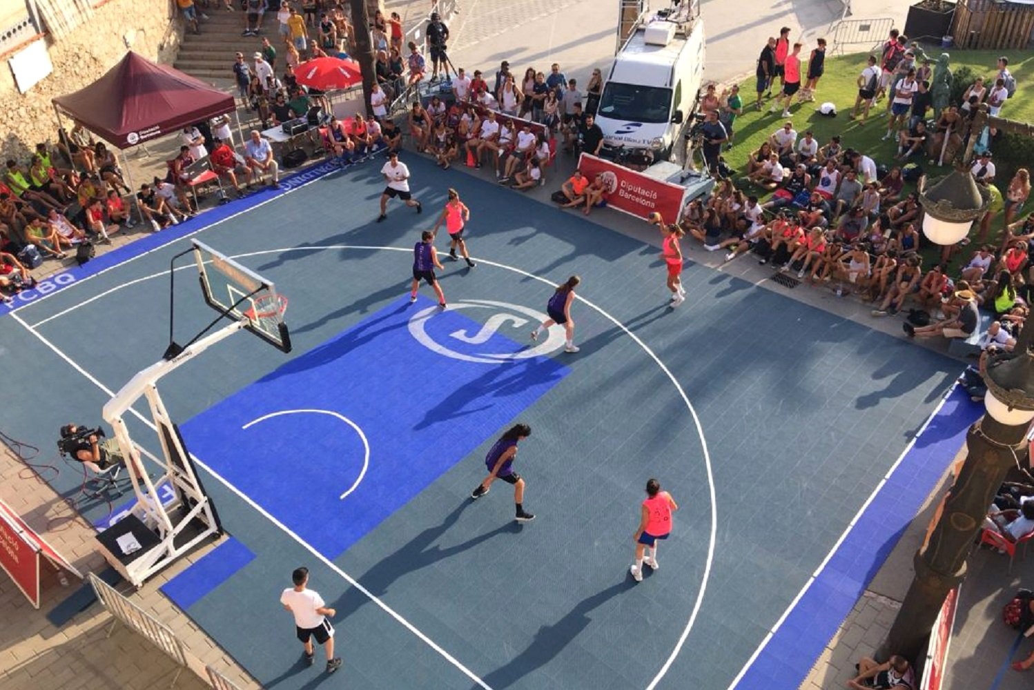 Sitges estrenarà la 3a edició del Circuit 3x3 de la Federació Catalana de Basquetbol