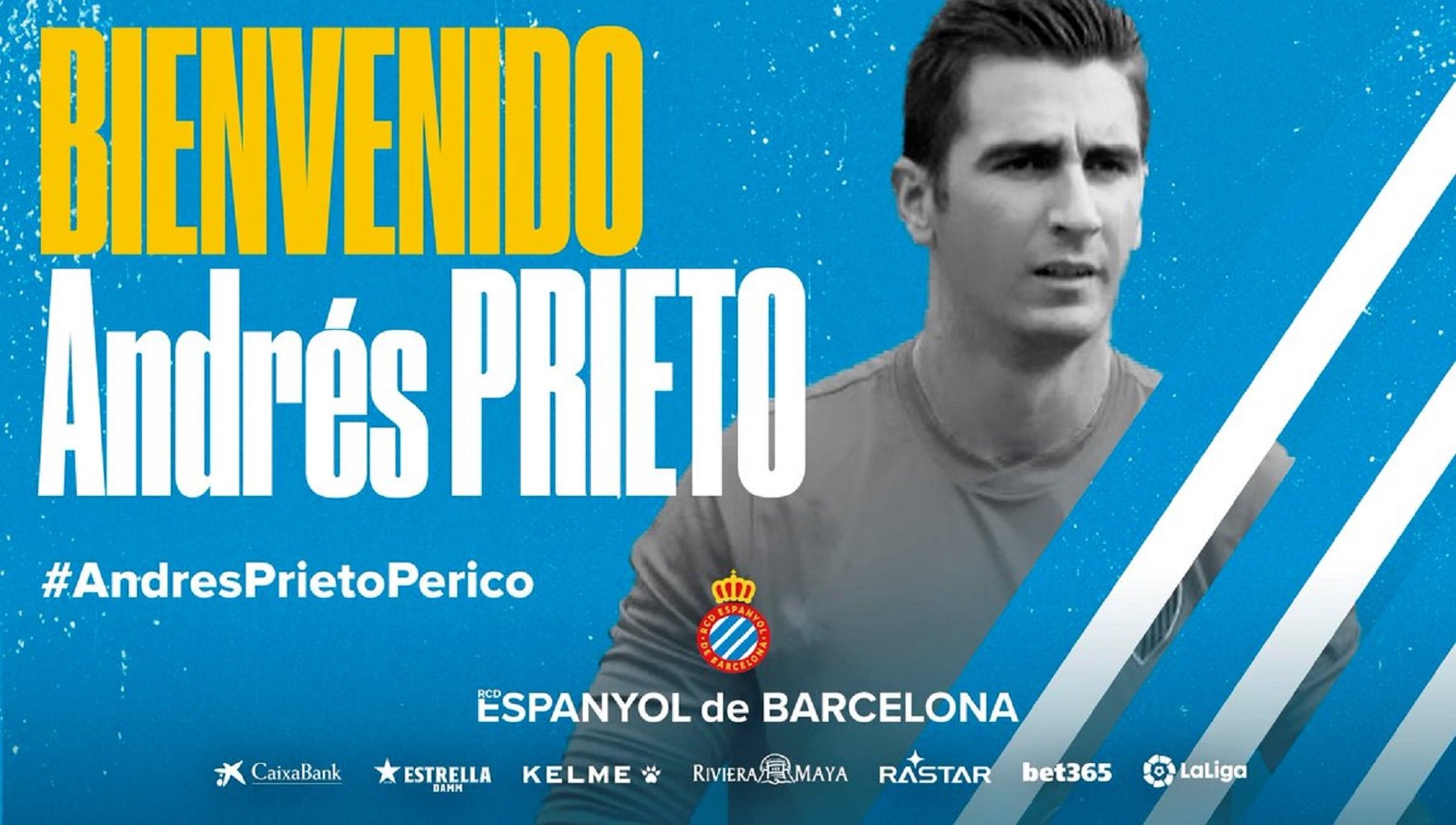 El Espanyol ficha a Andrés Prieto, el cuarto de la temporada