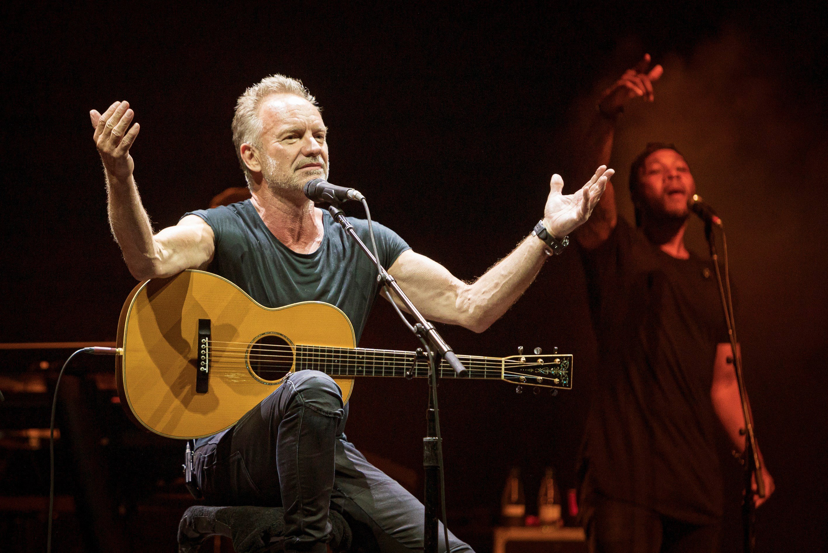 Sting reapareix per la porta gran a Cap Roig