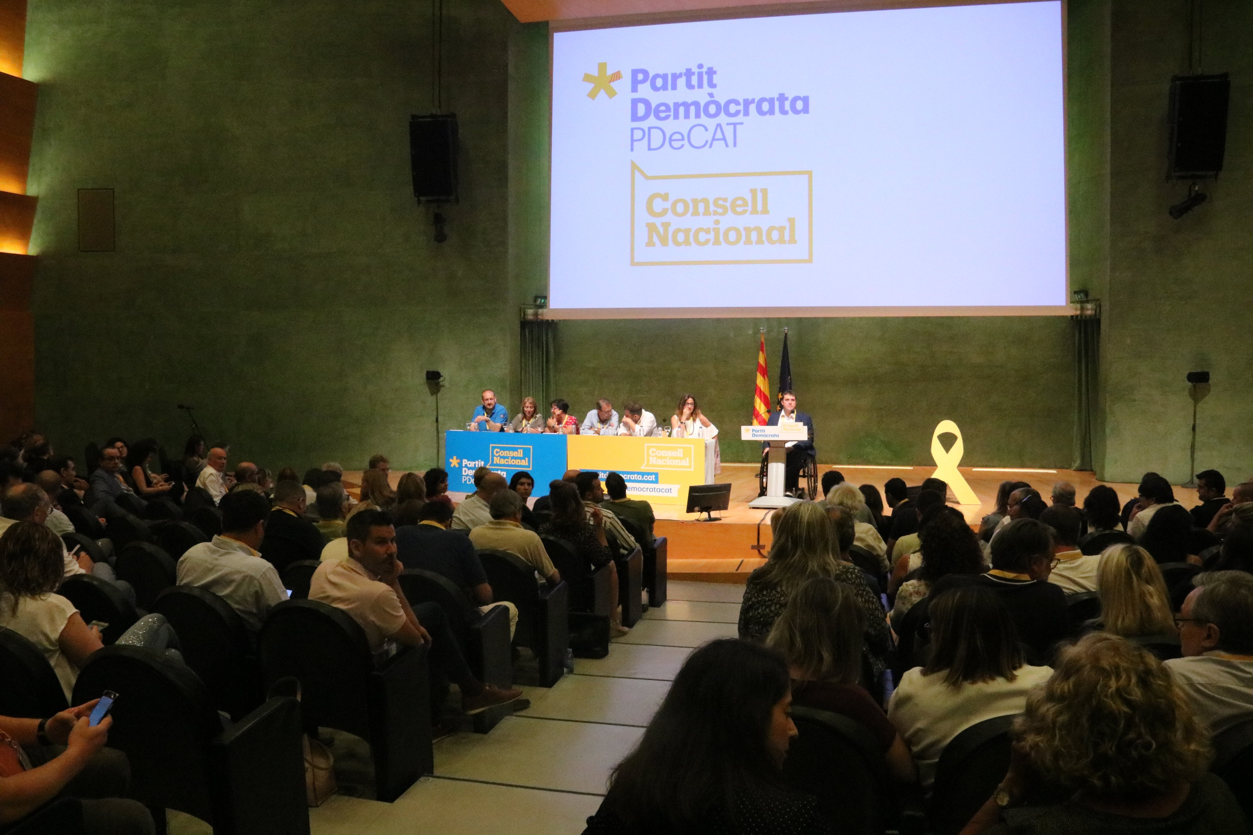 El PDeCAT prepara consell nacional el juliol, darrer tram del debat sobre JxCat