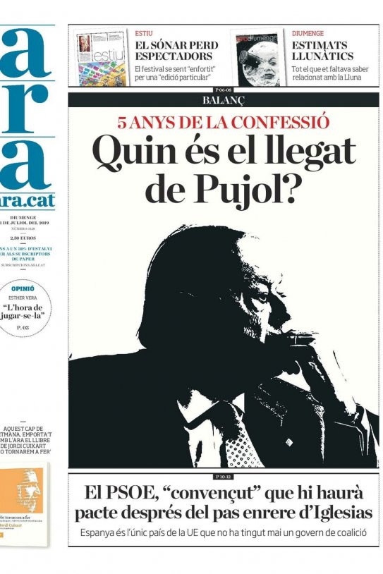 Quin llegat Pujol portada ARA 2273782841 64348394 1000x1344