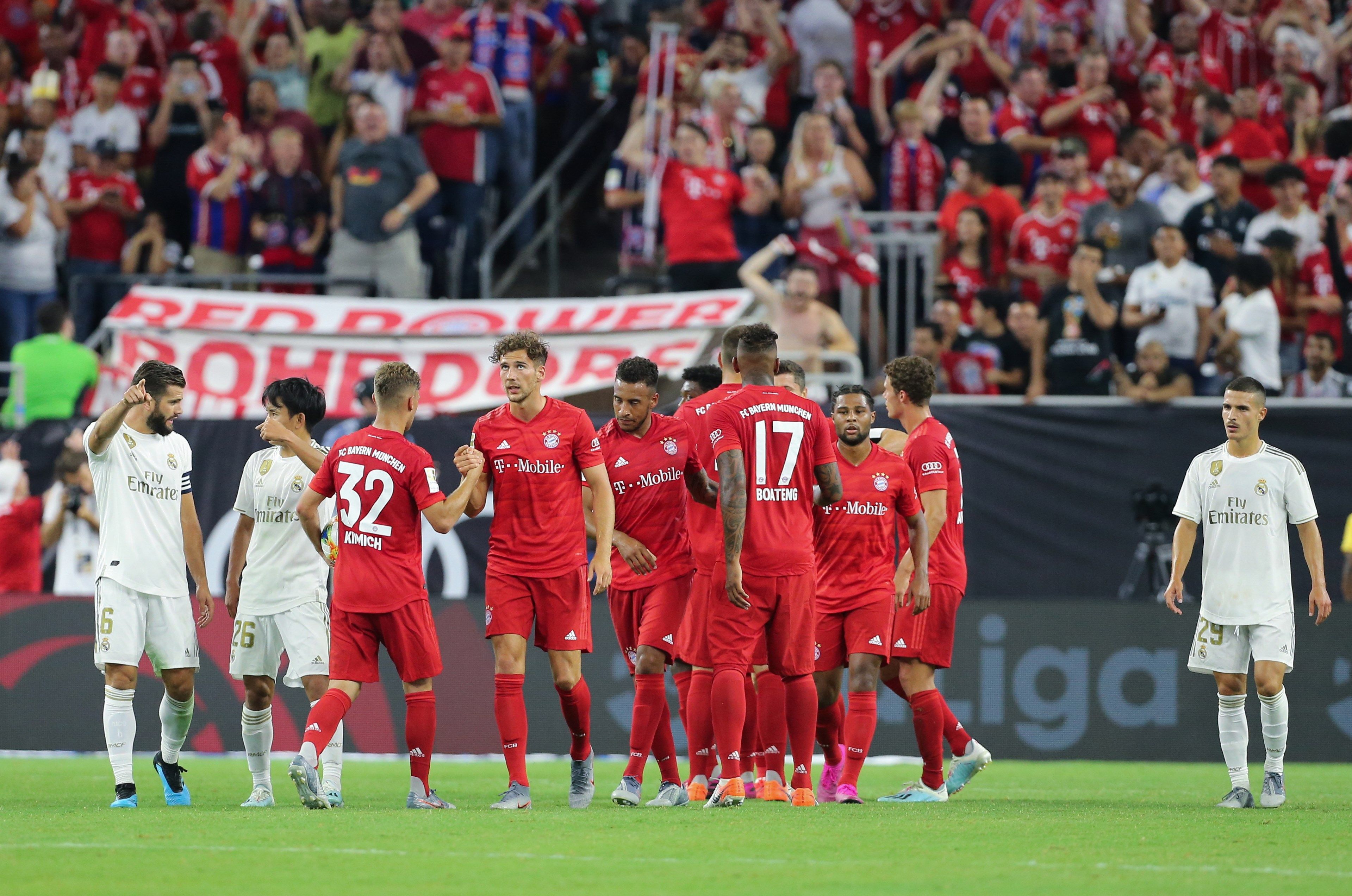 El Madrid se estrena con una derrota contra el Bayern (3-1)