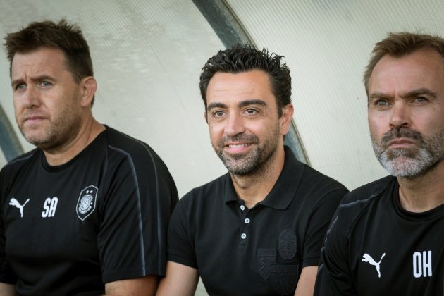 Xavi entrenador banqueta Alsadd EFE