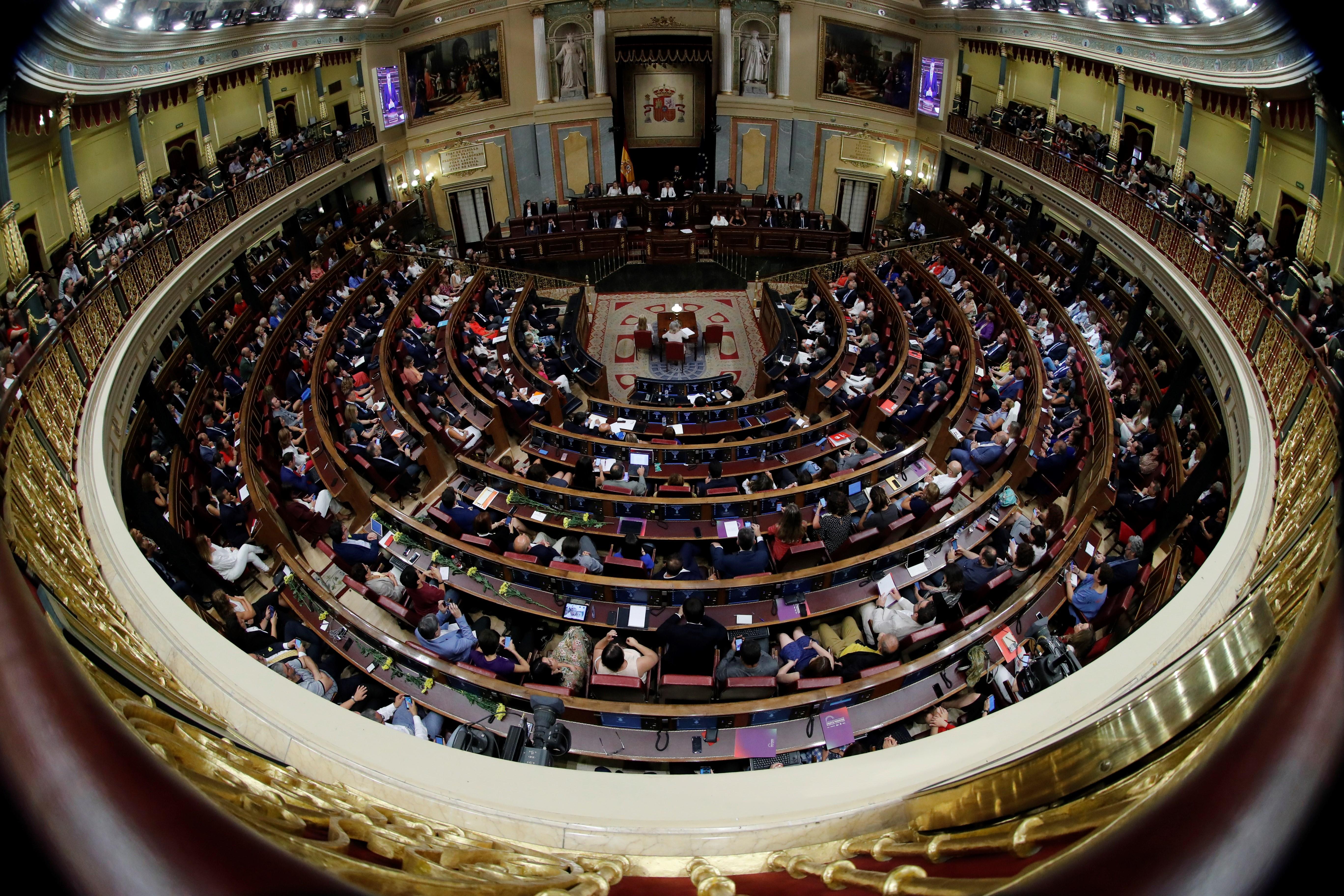 hemicicle Congres dels Diputats debat investidura EFE