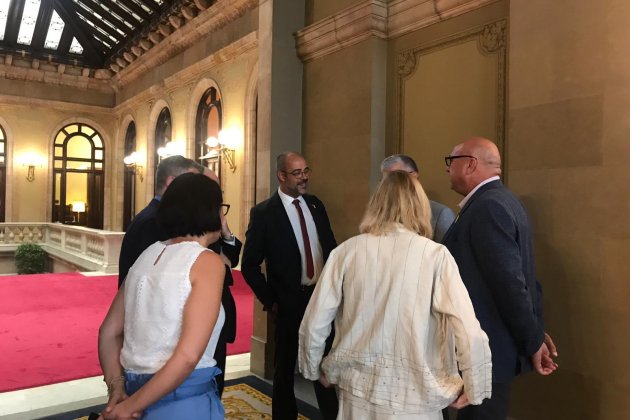 Miquel Buch conseller interior Parlament - Gemma Liñán