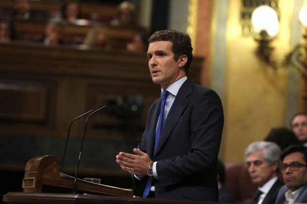 Pablo Casado debat d'investidura, EFE