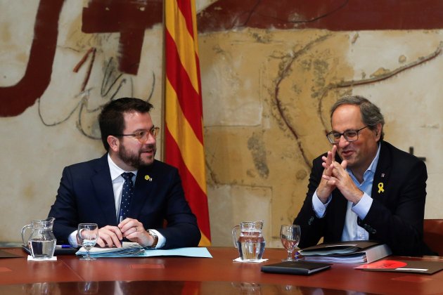 Govern Aragonés Torra juliol 2019 EFE Govern Aragonés Torra juliol 2019 EFE