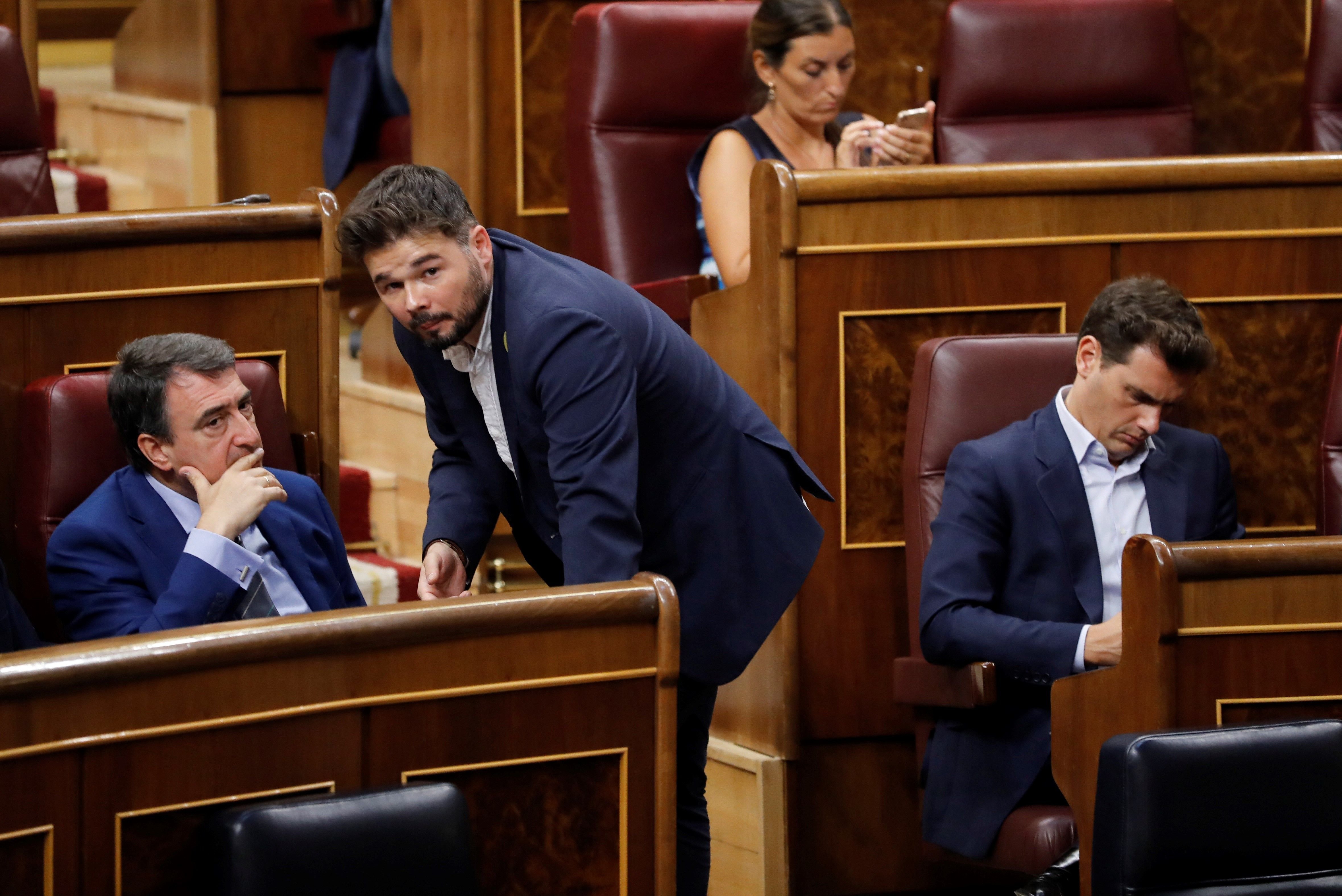 Rufián: "Un escenari al setembre és pervers i ens complica la vida a tots"