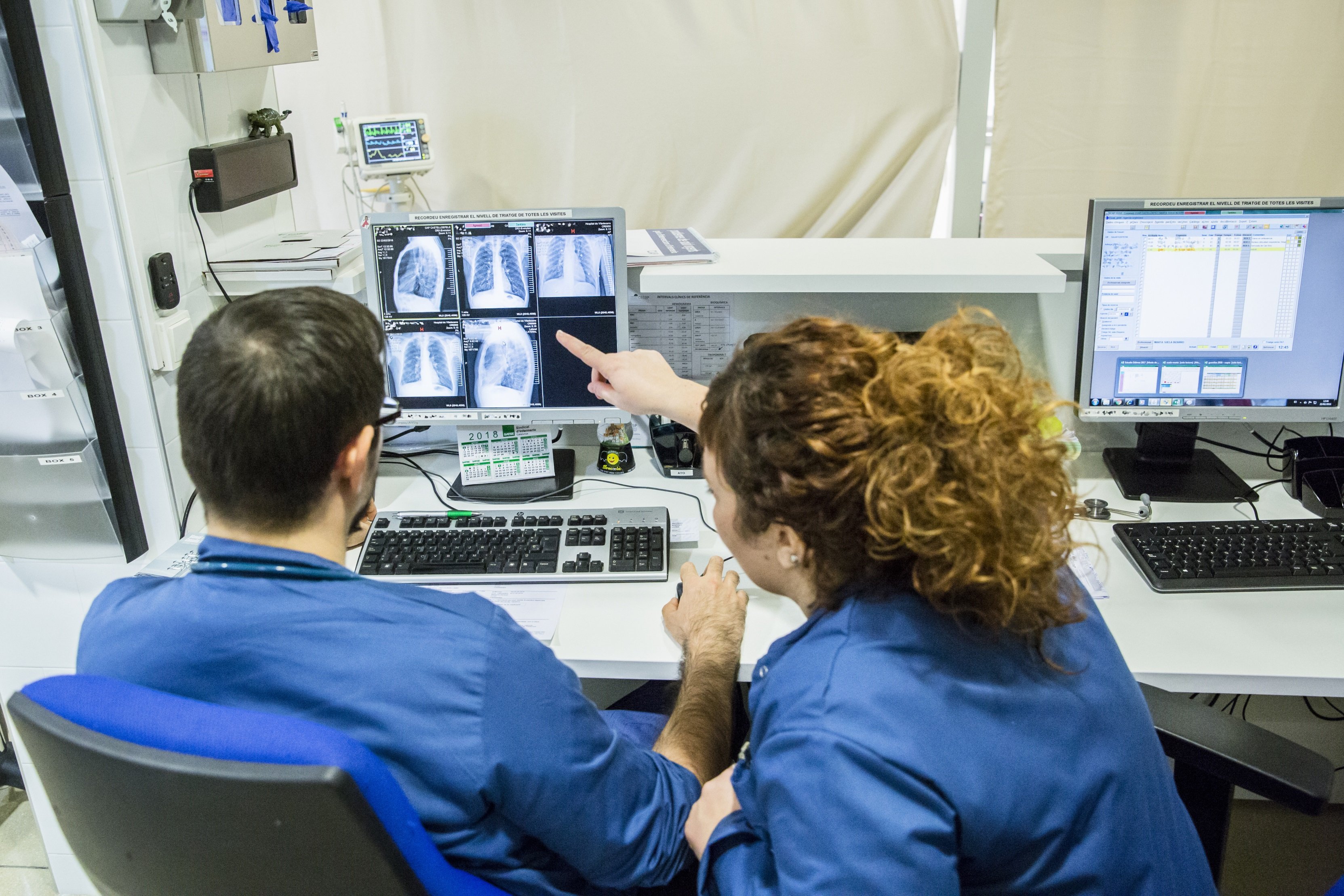 Infermeres proposen posar càmeres i alarmes als hospitals per prevenir agressions