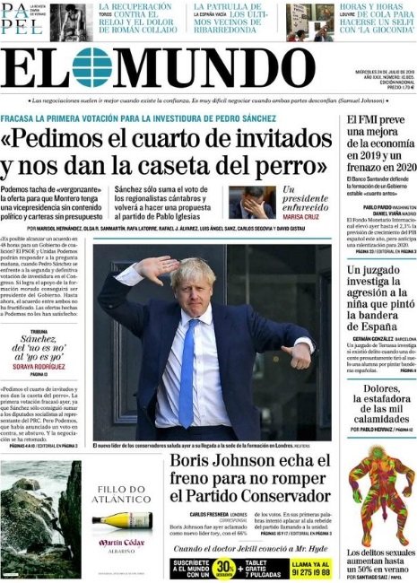 EL MUNDO 24 julio