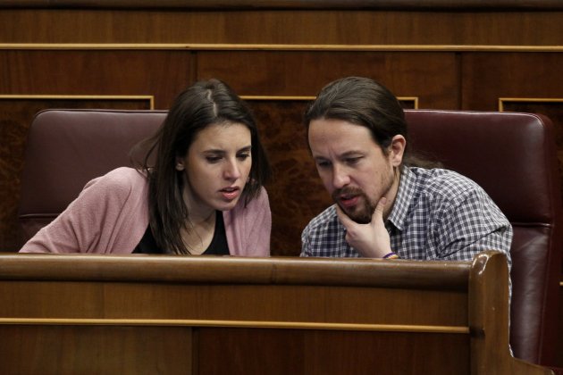 Pablo Iglesias Irene Montero Congres GTRES