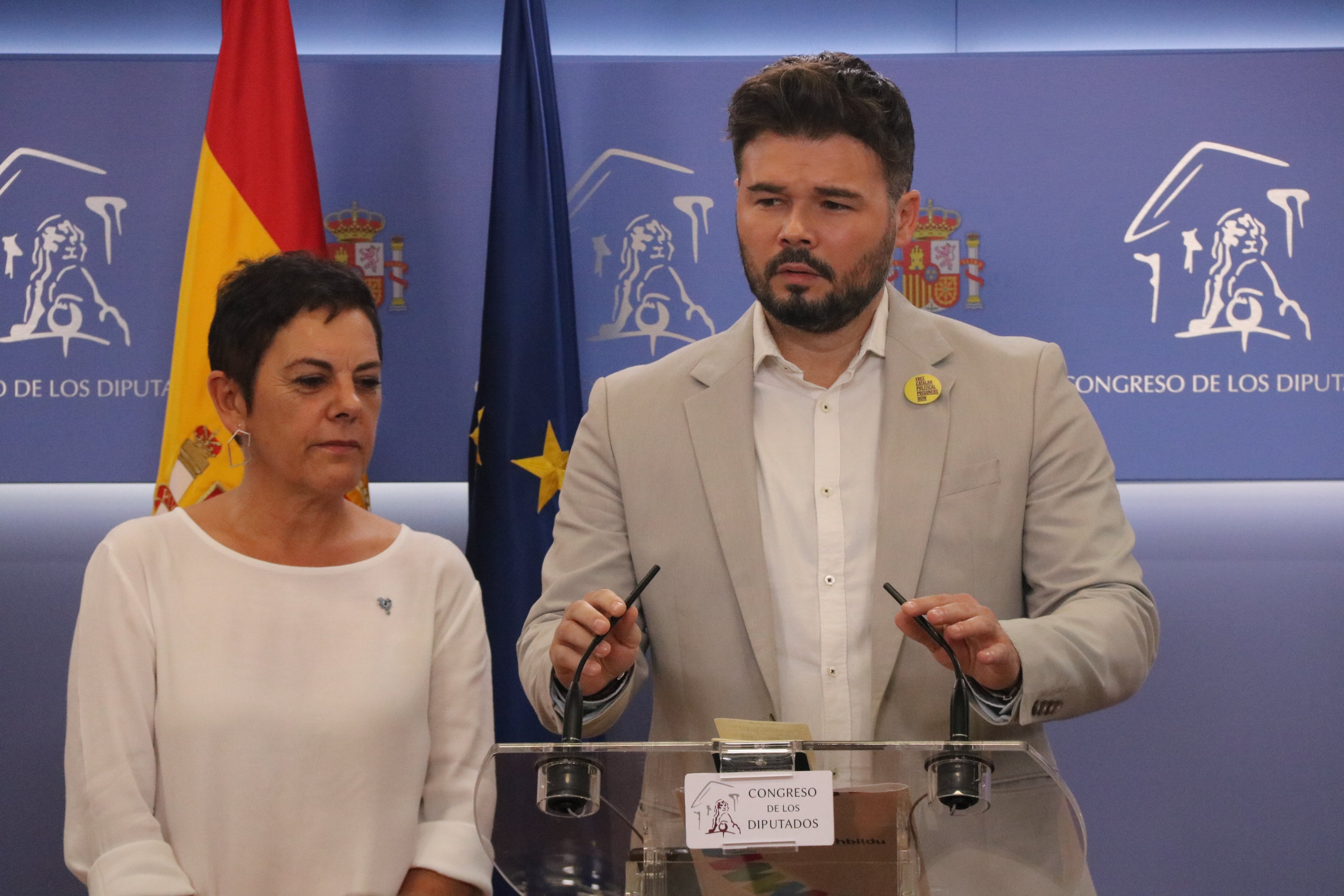 ERC pacta amb Bildu i BNG una resolució sobre el dret a decidir i la plurinacionalitat