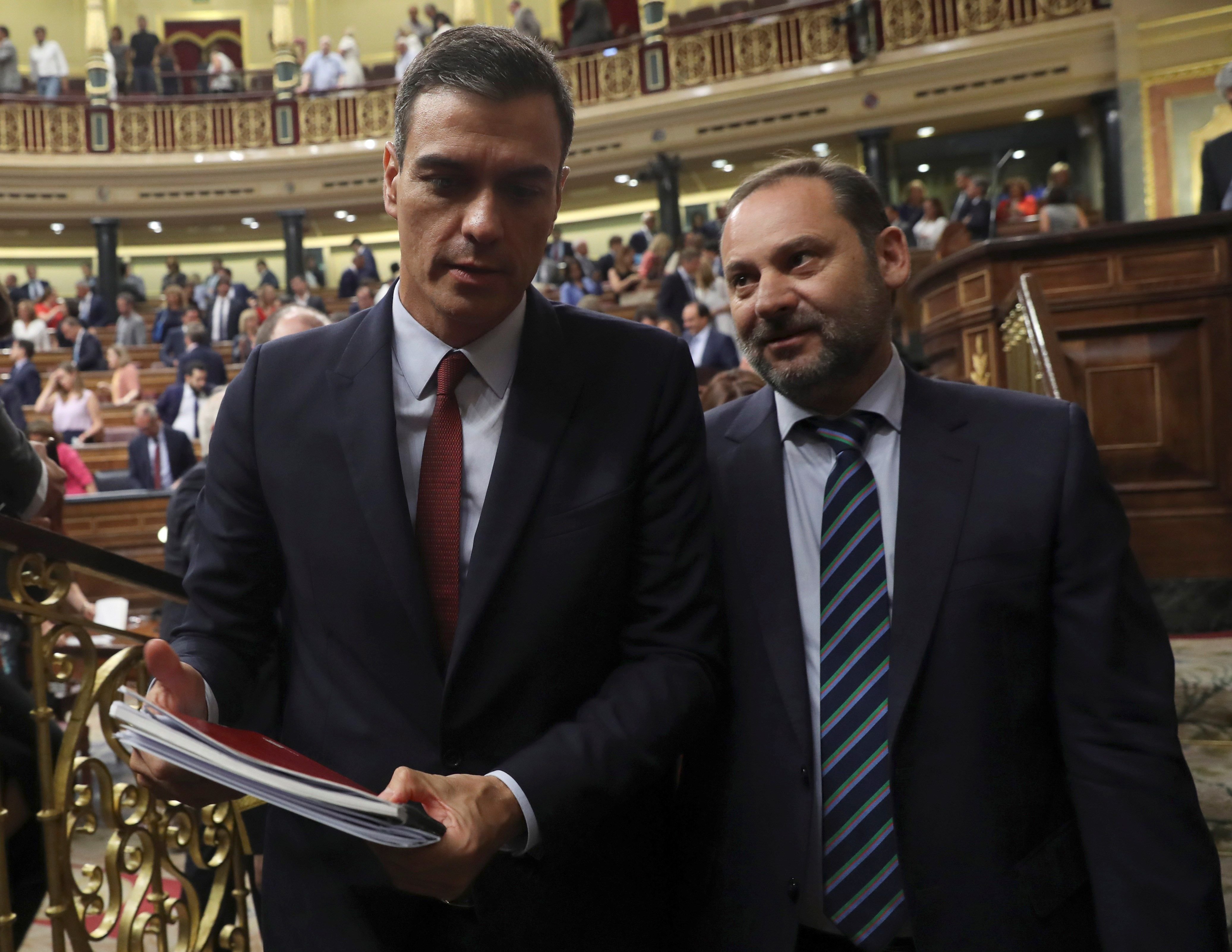 Ábalos va reunir-se amb Sánchez hores abans de veure’s amb Aldama i Hidalgo en ple rescat d’Air Europa