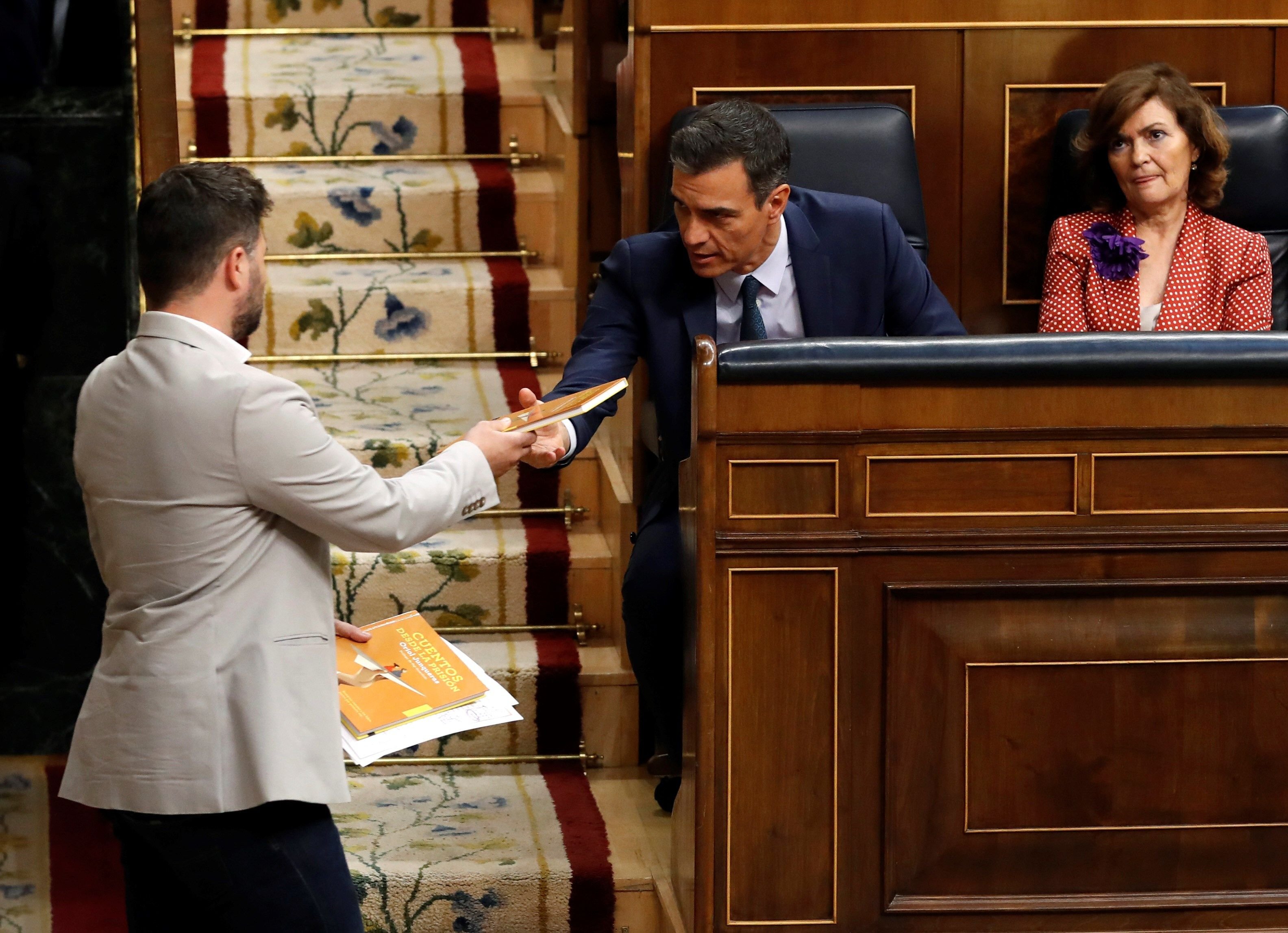 Rufián tells PSOE and Podemos "we'll all regret" failed investiture