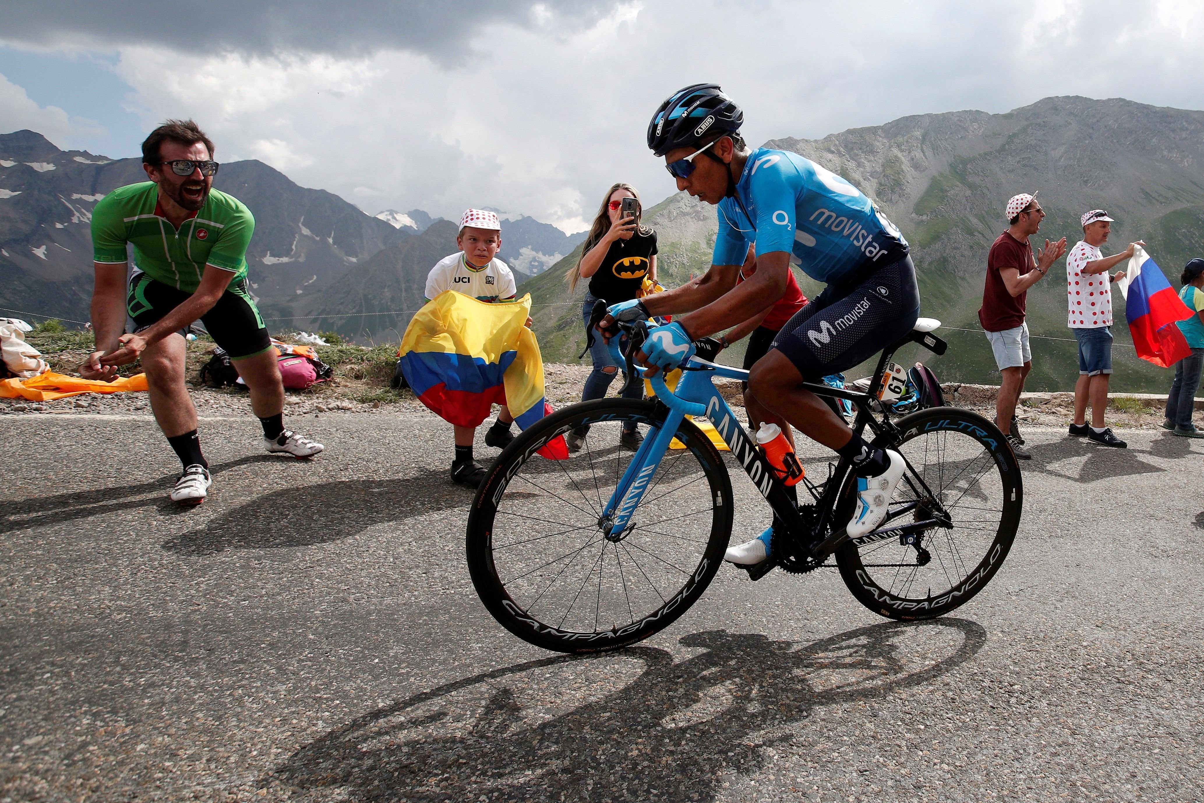 Quintana gana en la primera jornada en los Alpes del Tour de Francia