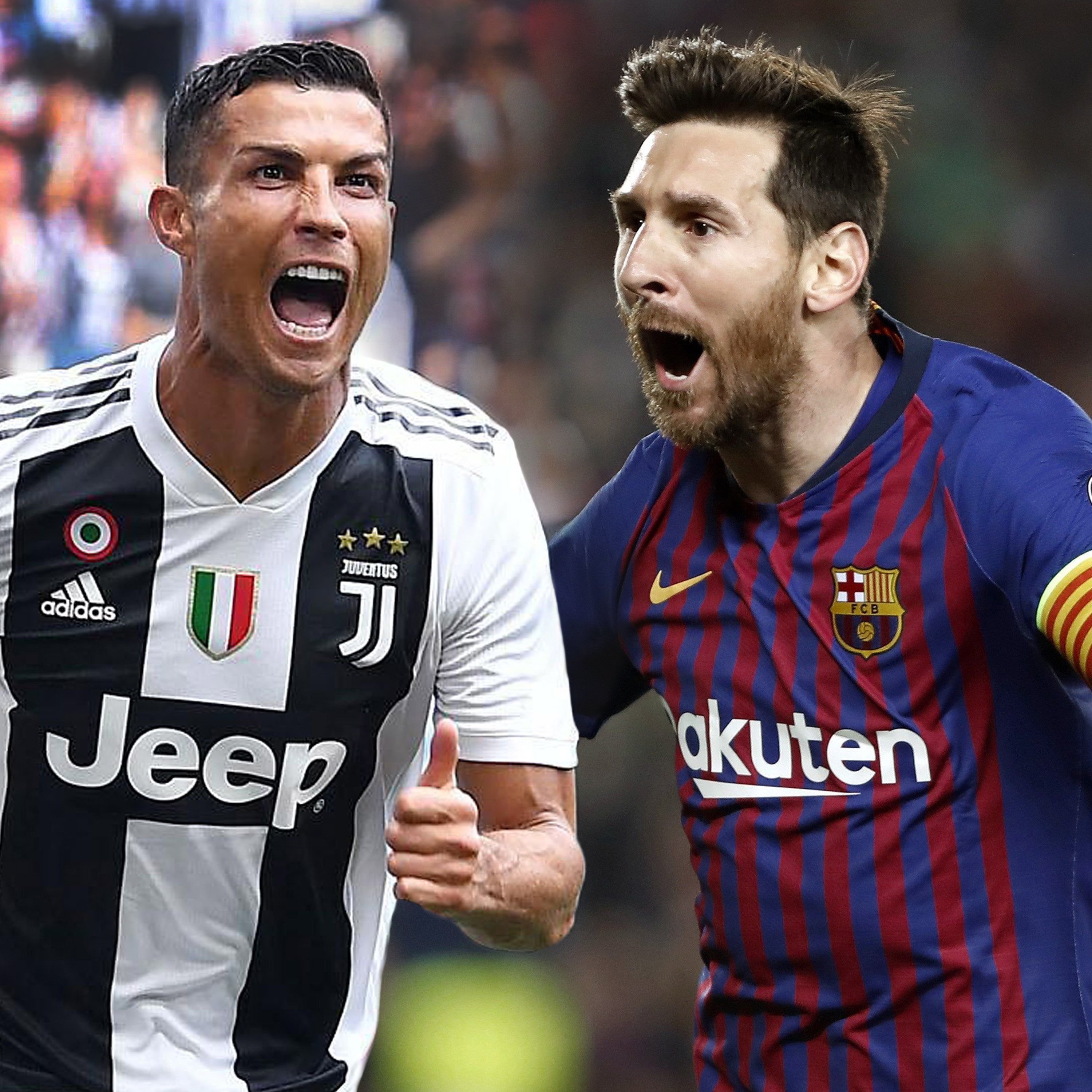 Messi i Cristiano, en pugna pel premi al millor gol de la temporada 2018/19