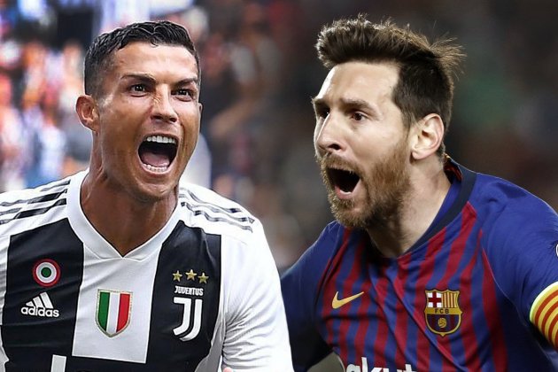 Cristiano Ronaldo Messi montaje EFE