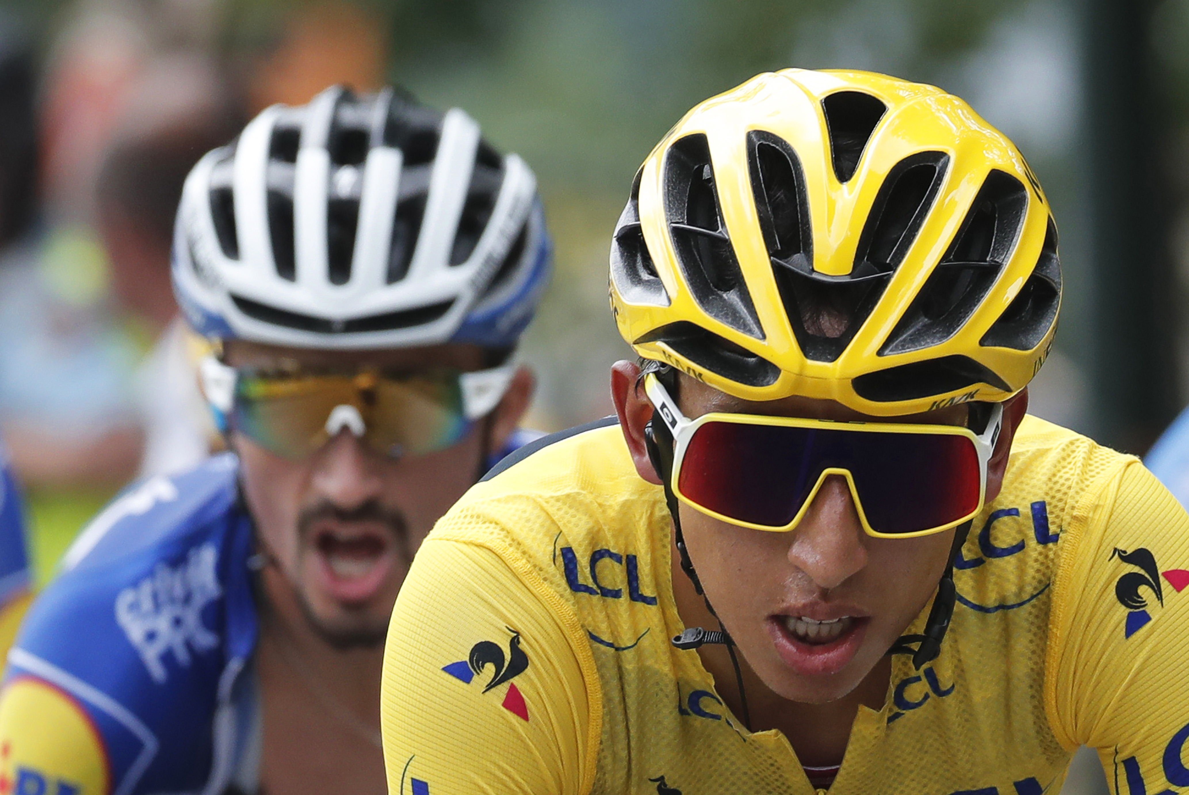 Egan Bernal explota pel terrible vídeo de la mort d'un ciclista a Colòmbia