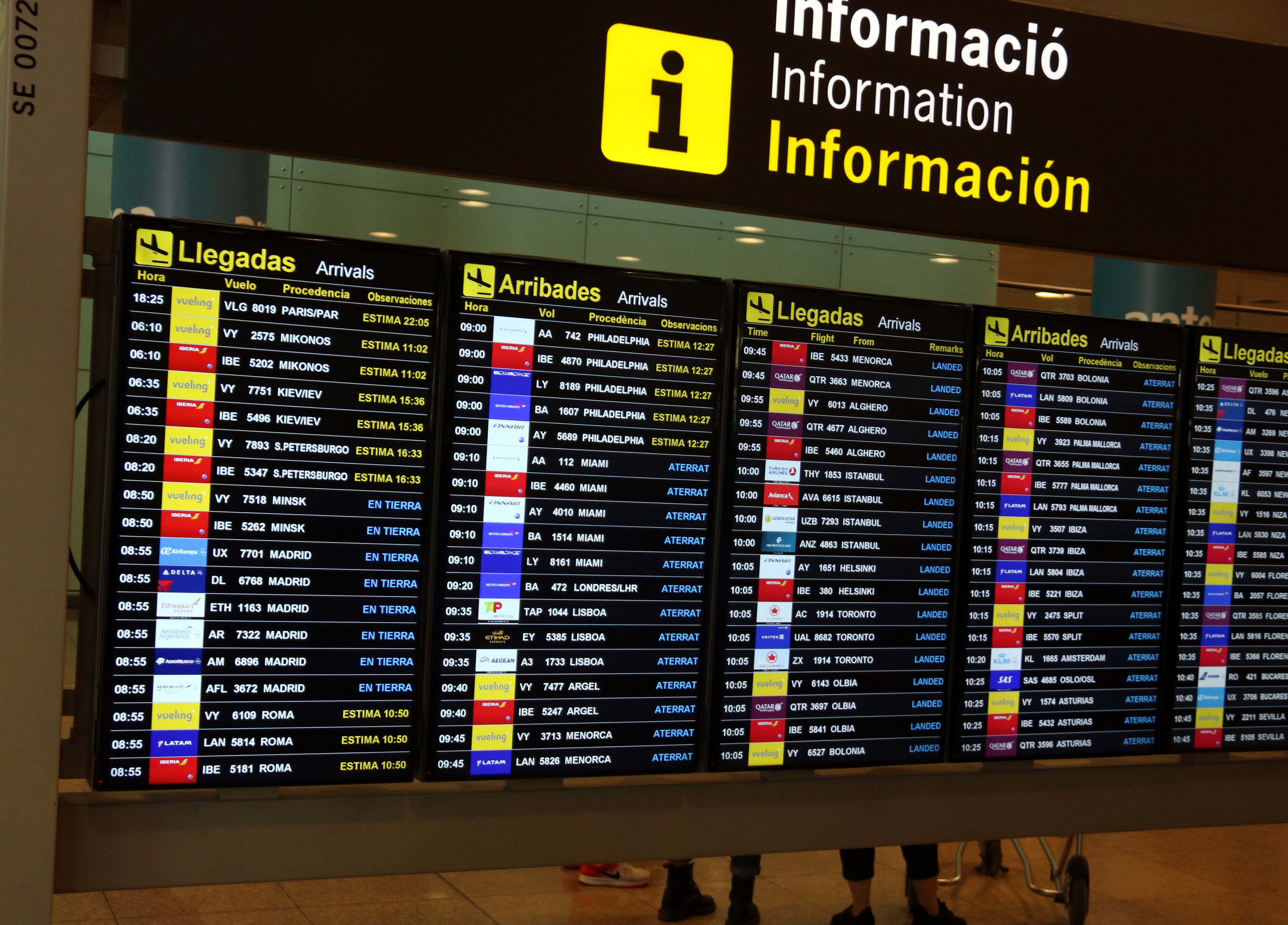 Barcelona-El Prat airport security indefinite strike to start this Friday, 9th August