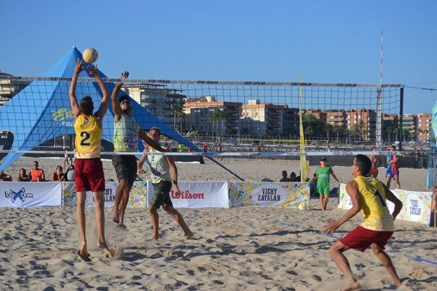 Vòlei platja Foto Federació Catalana de Voleibol