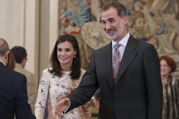 Felipe VI Letizia recepcion GTRES