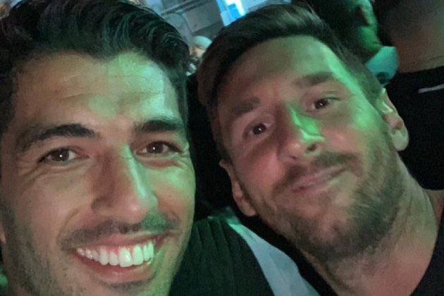 Luis Suárez Leo Messi @luissuarez9