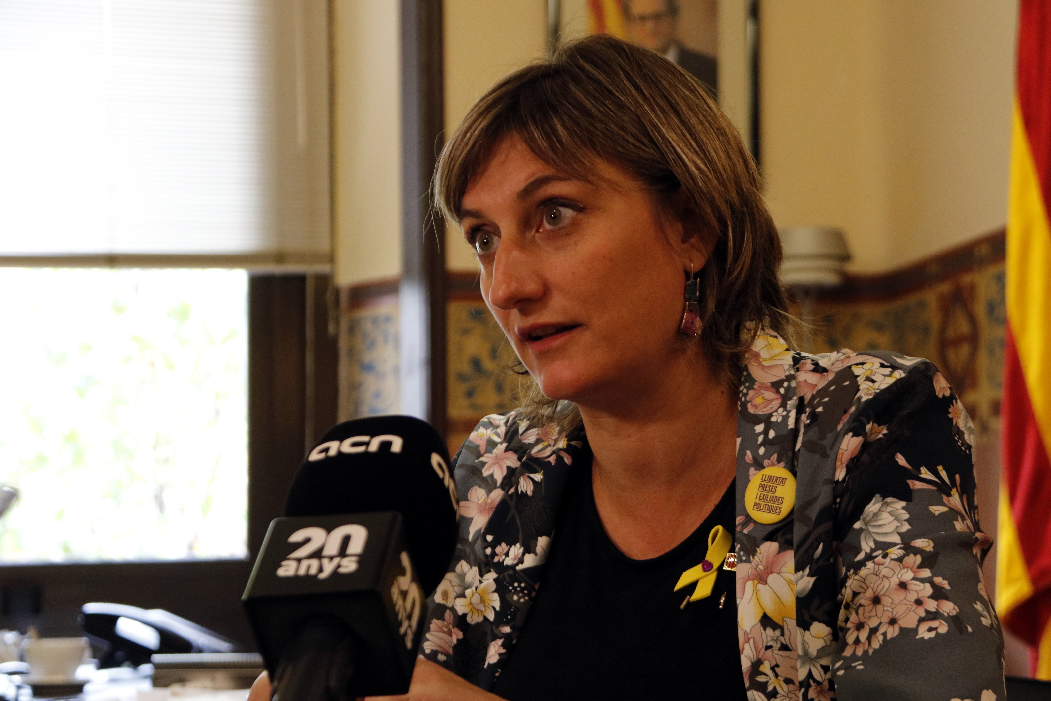 Alba Vergés, contra el govern del PSOE: "Demanen que retallem i no ho farem"
