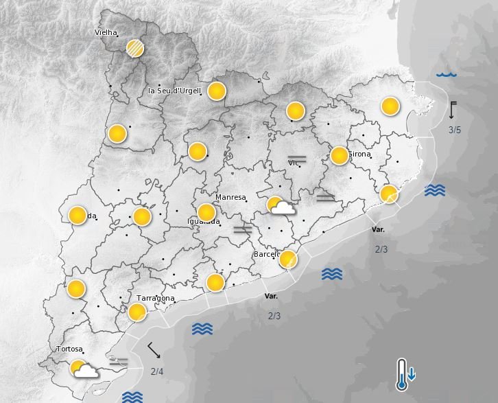 mapa tiempo